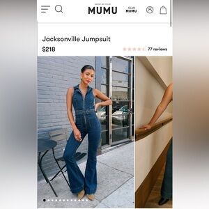 Show me your mumu Jacksonville jumpsuit